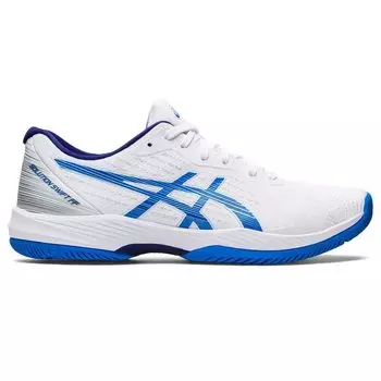 Tennis Shoes SOLUTION SWIFT FF 102 cm 2E [ASICS] Men s (White/Electric Blue) 25.0