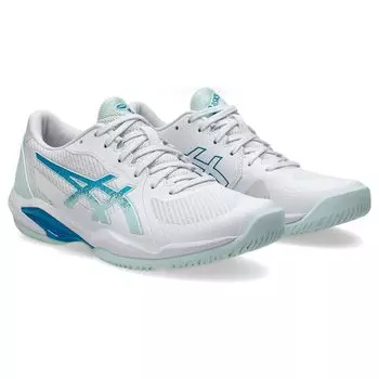 Tennis Shoes SOLUTION SWIFT FF 2 1042A265 Sea [ASICS] Women s White/Soothing 23.0