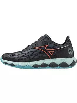 Tennis Shoes Wave Enforce TOUR AC All Court Club Activities Lightweight Game Court Soft Tennis Hard Tennis cm 2E [Mizuno] Navy/Coral/Turquoise 28.0
