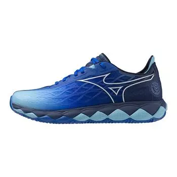 Tennis Shoes Wave Enforce Tour OC Artificial Grass Court Club Activities Lightweight Soft Tennis Hard Tennis Blue x White x Navy cm 2E [Mizuno]