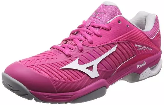 Tennis Shoes Wave Exceed TOUR 3 OC Pink x White x Pink cm E [Mizuno] 22.5