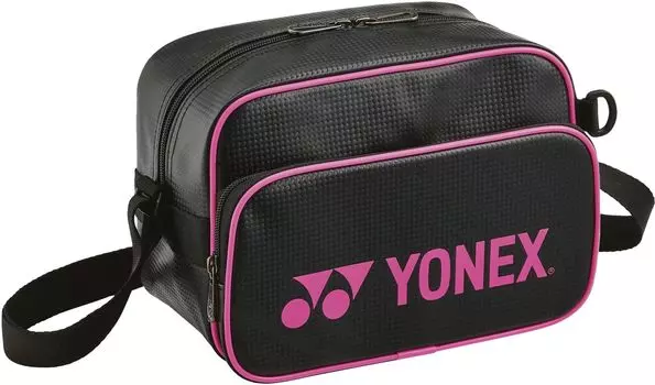 Tennis Shoulder Bag BAG25SB [Yonex] Black/Pink