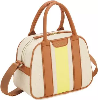 Tennis Shoulder Bag Mini Shoulder Water Repellent with Pocket BAG2554 [Yonex] White/Orange