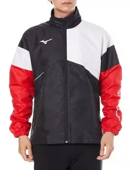 Tennis Wear Active Warmer Jacket Water Repellent Thermal 62JE1501 Red S [Mizuno] Black/White/Chinese