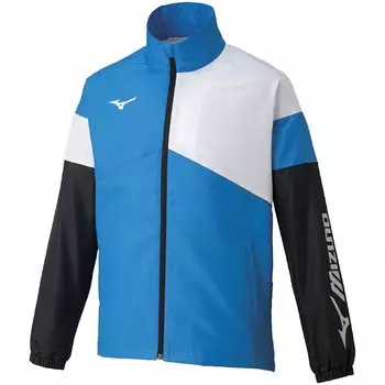Куртка Tennis Wear Active Warmer с водоотталкивающим эффектом 62JE1501 Diva Blue x White x Black S [Mizuno]