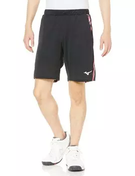 Tennis Wear Dry Aeroflow Game Pants Highly Ventilated Dynamotion Fit Badminton 62JB2500 Black 2XL [Mizuno] чёрный