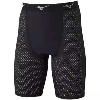 Теннисная одежда Dry Aeroflow Inner Tights Half Highly Breathable Stretch 62JB2055 Black M [Mizuno] чёрный