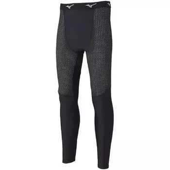Tennis Wear Dry Aeroflow Inner Tights Long Highly Breathable Stretch 62JB2050 Black M [Mizuno] UPF50+ чёрный