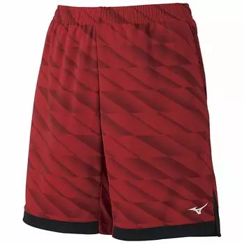 Tennis Wear Game Pants 62JB0002 M [Mizuno] Red/Black