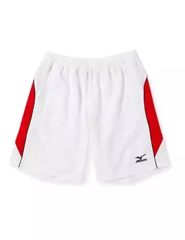Tennis Wear Game Pants 62JB6002 76 L [Mizuno] [UNISEX] White/Red