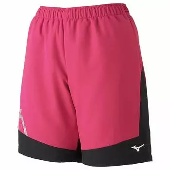 Tennis Wear Game Pants Standard Sweat Absorbent Quick Drying Soft Tennis Badminton 62JB9001 Berry M [Mizuno] Pink/Black