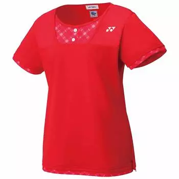 Tennis Wear Game Shirt 20498 Sunset Red Japan XO to Japanese size [Yonex] (Slim Type) [Ladies] (496) (equivalent 3L)