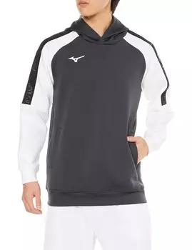 Tennis Wear Stretch Sweat Hoodie Dynamotion Fit 62JC2501 Charcoal S [Mizuno] древесный уголь