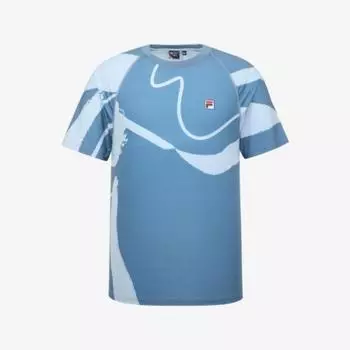 Теннисная футболка с короткими рукавами FILA Pro Player FS2RSG2392MFBU