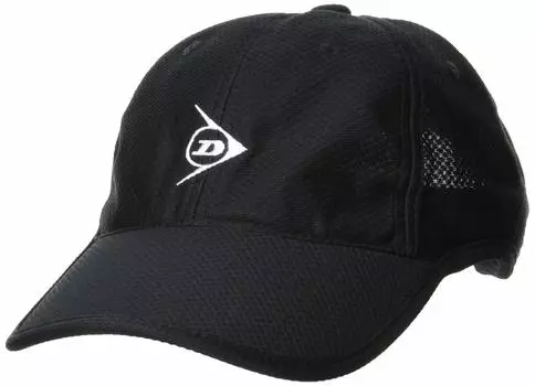 Теннисная кепка Dunlop с регулировкой размера, черная TPH5002 [DUNLOP] чёрный