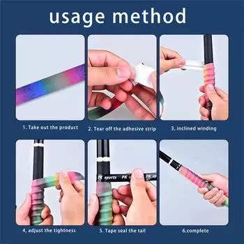 Теннисная лента для захвата ракетки Лента для бадминтонной ручки Впитывающая лента для захвата ракетки Теннисная лента для захвата ракетки Лента для обертывания ракетки