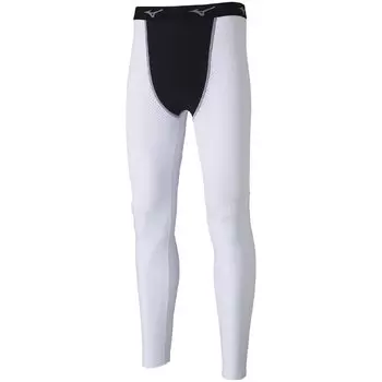Теннисная одежда Dry Aeroflow Inner Tights Длинные, высокодышащие, эластичные 62JB2050 Белые S [Mizuno] UPF50+ белый