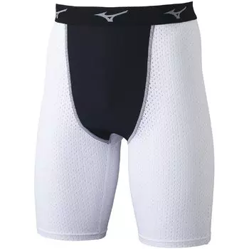 Теннисная одежда Dry Aeroflow Inner Tights Half Highly Breathable Stretch 62JB2055 Белый XS [Mizuno] белый