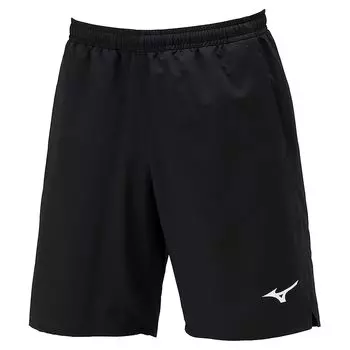 Теннисная одежда Game Sweat Quick Soft 62JB7001 09 XS [Mizuno] Штаны, впитывающие, высыхающие, сухие, антибактериальные, дезодорирующие, теннис, бадминтон, унисекс, черные, чёрный