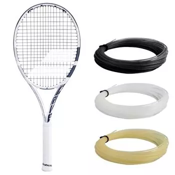 Теннисная ракетка Babolat PURE DRIVE WIMBLEDON только рамка 101516 белый