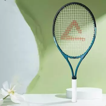 Теннисная ракетка для взрослых, студентов мужского и женского пола, одна ракетка для начинающих, длина 68,5 см белый