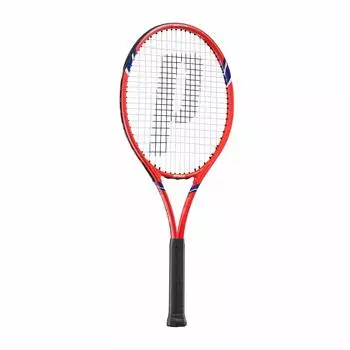 Теннисная ракетка Prince Hard SYNERGY LITE 275 Lite Red Grip Size 2 (Синергия 275) [Растянутый] красный