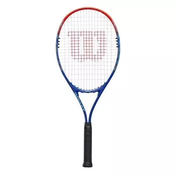 Теннисная ракетка Wilson Hard Impact, размер ручки 2, красно-темно-синяя WR147510U2 [Натянута]