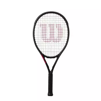 Теннисная ракетка Wilson [Предварительно натянутая] Юниорская модель CLASH 25 V3.0 (Крушение 25 дюймов) Черный WR173310S