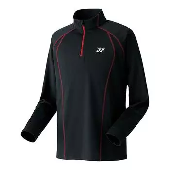 Теннисная рубашка 32004 черная японского размера [Yonex] мужская S-(эквивалент S) чёрный