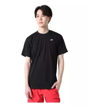 Теннисная рубашка 75TH черная SS [YONEX] Футболка (007)