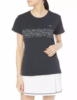 Теннисная рубашка Game Shirt BLK S [Prince] женская (165)