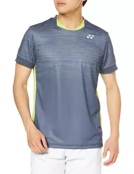 Теннисная рубашка Game Shirt Charcoal SS [Yonex] (Подходящий стиль) (075)