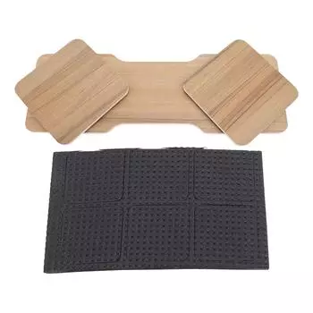 Теннисная силовая цепь деревянная доска для серфинга с балансировкой, вращающаяся на 360 градусов, улучшающая прочность, оптимальную устойчивость