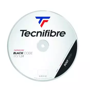 Теннисная струна из кишок Tecnifibre, ЧЕРНЫЙ КОД, рулон 200 м, TFR410 1,18 мм