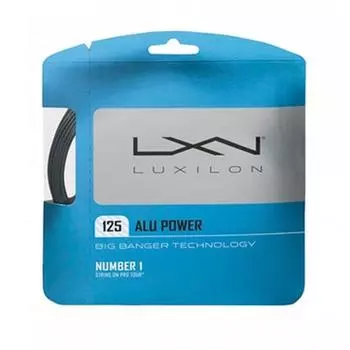 Теннисная струна LUXILON Gut ALU POWER 125 220м катушка серебристая WRZ9901SI