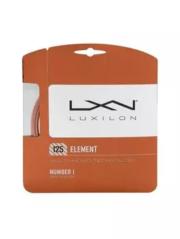 Теннисная струна LUXILON Gut ELEMENT 125 Kei Nishikori Bronze WRZ990105 [Одинарное натяжение] бронзовый