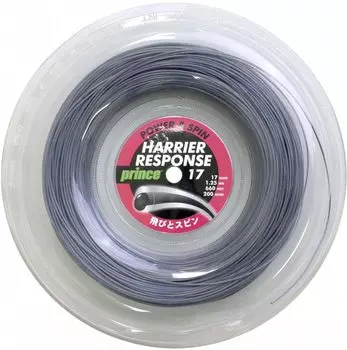 Теннисная струна Prince Harrier Response 17 Катушка 200 м 7JJ033 Прозрачно-серый