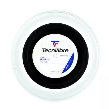 Теннисная струна Tecnifibre Gut MULTIFEEL 200м рулон TFR220 1.25мм чёрный