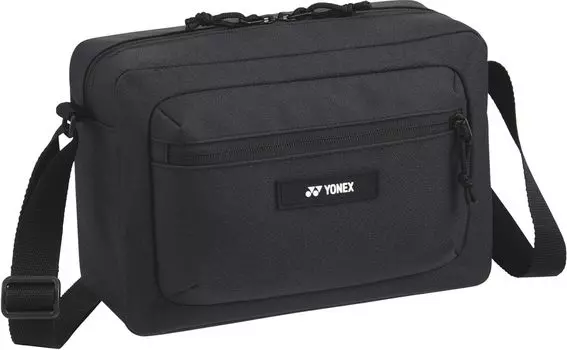 Теннисная сумка через плечо с карманом BAG2535 черная [Yonex] чёрный