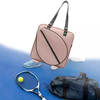 Теннисная сумка для бадминтона, рюкзак для переноски ракеток, фитнес-спортивная сумка для ракеток розовый
