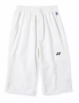 Теннисные брюки 60048 Белые Японский размер XS [YONEX] Мужские SS-(Японский эквивалент) белый