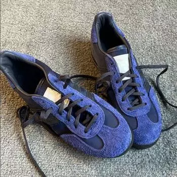 Теннисные кроссовки на шнуровке для походов Кроссовки Комфортные повседневные туфли на плоской подошве Женская спортивная обувь высокого качества Женские кроссовки 35 королевский синий