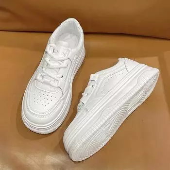 Теннисные кроссовки женские весна осень спортивная обувь для серфинга мода комфорт белый повседневный академический стиль маленькие белые туфли женские 35