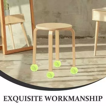 Теннисные мячи Ножки для ножек стульев и столов Защитный чехол для пола мебели Противошумный нескользящий утолщенный чехол для ножек стола Накладки на ножки стульев фиолетовый