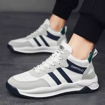 Теннисные мужские кроссовки для бега на плоской подошве в стиле минимализма Barefoot 2024 года, новые сетчатые повседневные спортивные кроссовки со шнуровкой и мягкой подошвой 40 зелёный