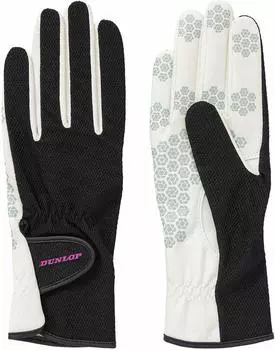 Теннисные перчатки DUNLOP на обе руки, комплект, черный, размер L TGG0135W чёрный