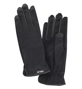 Теннисные перчатки YONEX для обеих рук AC299 черные LL (007) чёрный