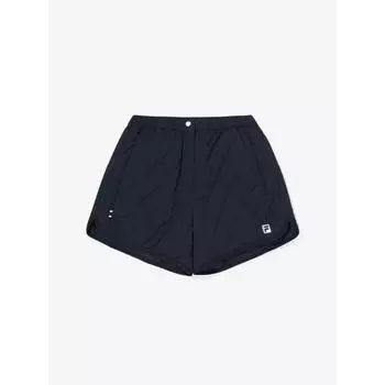 Теннисные стеганые шорты Fila с подкладкой INK NAVY/W75