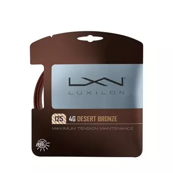 Теннисные струны LUXILON Gut 4G DESERT BRONZE 125 Desert Bronze Red x Bronze WR8309701125 (4G 125)