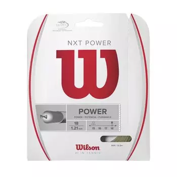 Теннисные струны Wilson Gut NXT POWER 18 Power Natural WRZ941800 (NXT18)